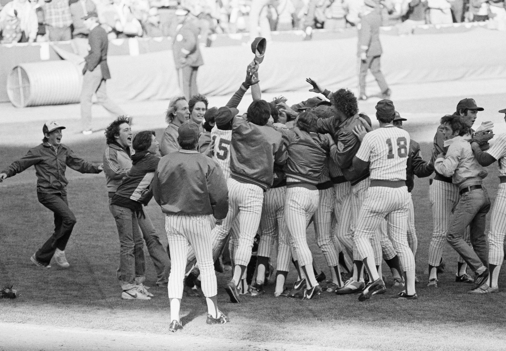 1981: 1st in the second half in AL East, lost the AL Division Series to the Yankees